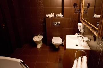Фото номера VIP-полулюкс с бесплатной подземной парковкой Отель Hotel Diamond г. Казанлык 6